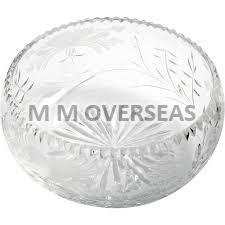 Royal Flower Glass Bowl