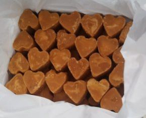 Heart Shaped Jaggery Blocks