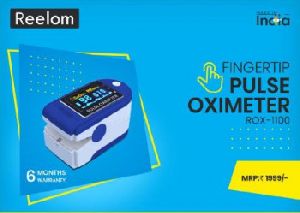 Fingertip Pulse Oximeter- Reelom-ROX-1100