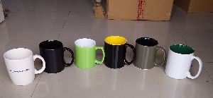 Multicolour milk mugs