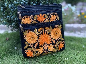 Kashmiri Embroidery Sling Bags