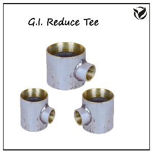 Galvanized Reducer Tee