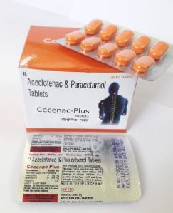 Aceclofenac and Paracetamol Tablets