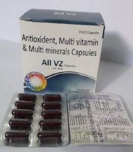 Antioxidant, Multivitamin and Multimineral Capsules