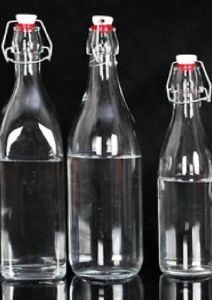 Glass Swing Top Bottle