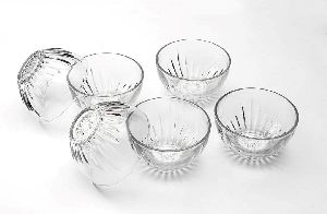 6 Pcs Set Glass Bowls