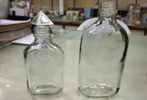 Flat Glass Bottle