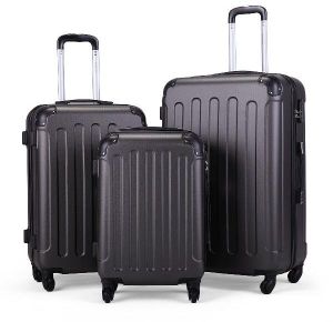 3pcs spinner wheels light weight travel suitcase