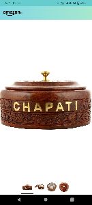 Wood Chapati Box