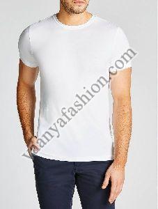 Black Plain Mens V Neck Cotton T Shirt, Packaging Type: Packet at Rs  100/piece in Ghaziabad