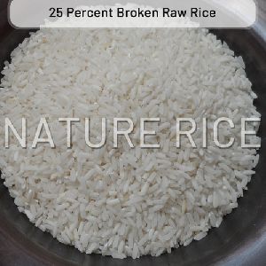 25 Percent Broken Raw Rice