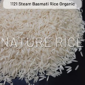Pesticides Free Organic 1121 Steam White Basmati Rice