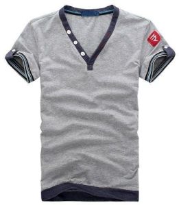 Mens V Neck T-Shirt