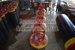 Liquid Ammonia in Cylinder
