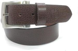 Dark Brown Leather Belt