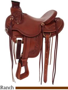 Western Ranch Horse Saddle