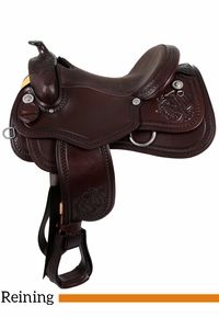 Western Reining Horse Saddle