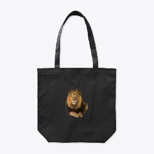 Lion Organic Tote Bag