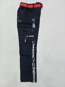 Boys Cotton Cargo Pants