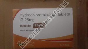 Hctzide 25 mg Tablets