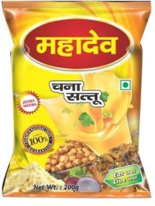 Chana Sattu Printed Laminated Pouch