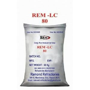 REM-LC 80 Low Cement Castable