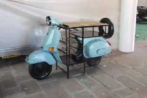 Vintage Scooter Bar Table