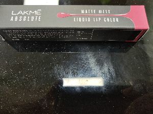 Lakme Absolute Matte Melt Lip Colour Packaging Box