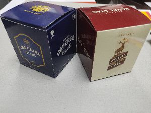 Seagram\'s Imperial Blue And Royal Stag Packaging Box