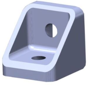 L Corner Mount Bracket 45x45x45