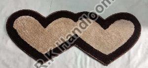Double Heart Shaped Carpet