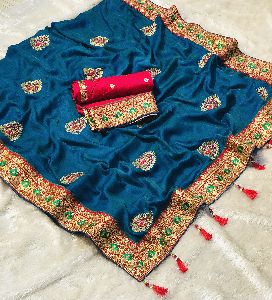 Vol 1 Rihhana Silk Embroidered Saree