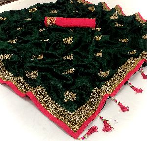 Vol 2 Rihhana Silk Embroidered Saree