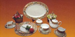 Allure Porcelain Tea Set