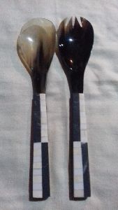 Natural Horn Spoon set
