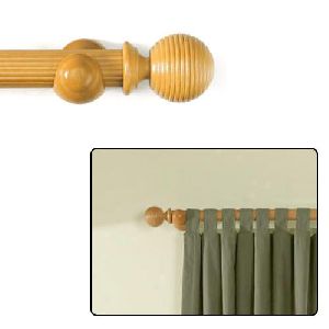 Fluted Curtain Rods