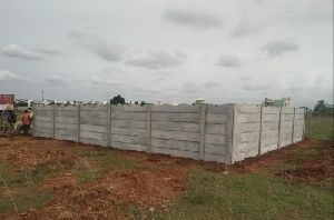 RCC Cement Compound Wall