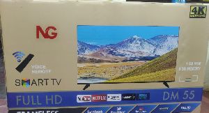 NG 50 Inch Frameless Smart TV with Voice Remote