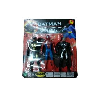 Superheroes Plastic Toy Set