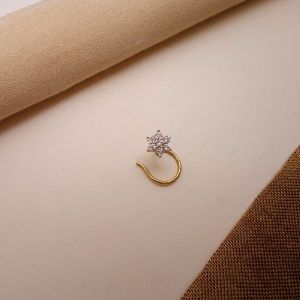 diamond nose pin