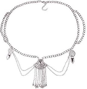 Ladies Silver Waist Chain
