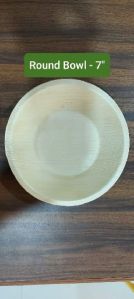 7 Inch Areca Leaf Round Bowl