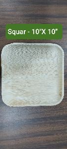 Areca Leaf Square Plate