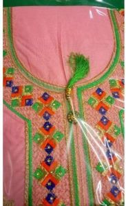 Embroidered Unstitched Suit Material