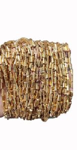 Golden Pencil Rakhi Beads