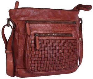 Milano Leather Messenger Bag