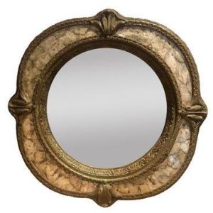 Shell Inlay Mirror Frame