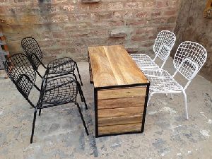 Iron Mesh Chair