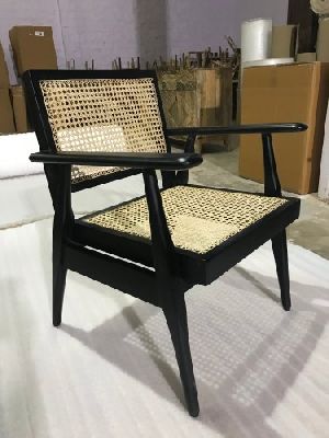 Wooden Cane Chair