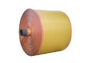 Yellow PP Woven Fabric Rolls